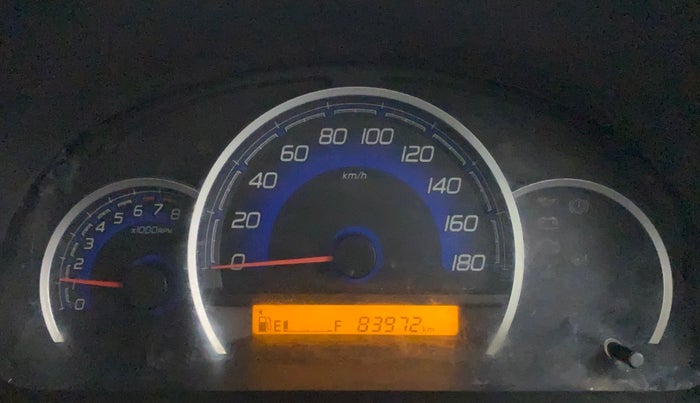 2017 Maruti Wagon R 1.0 VXI, Petrol, Manual, 84,184 km, Odometer Image