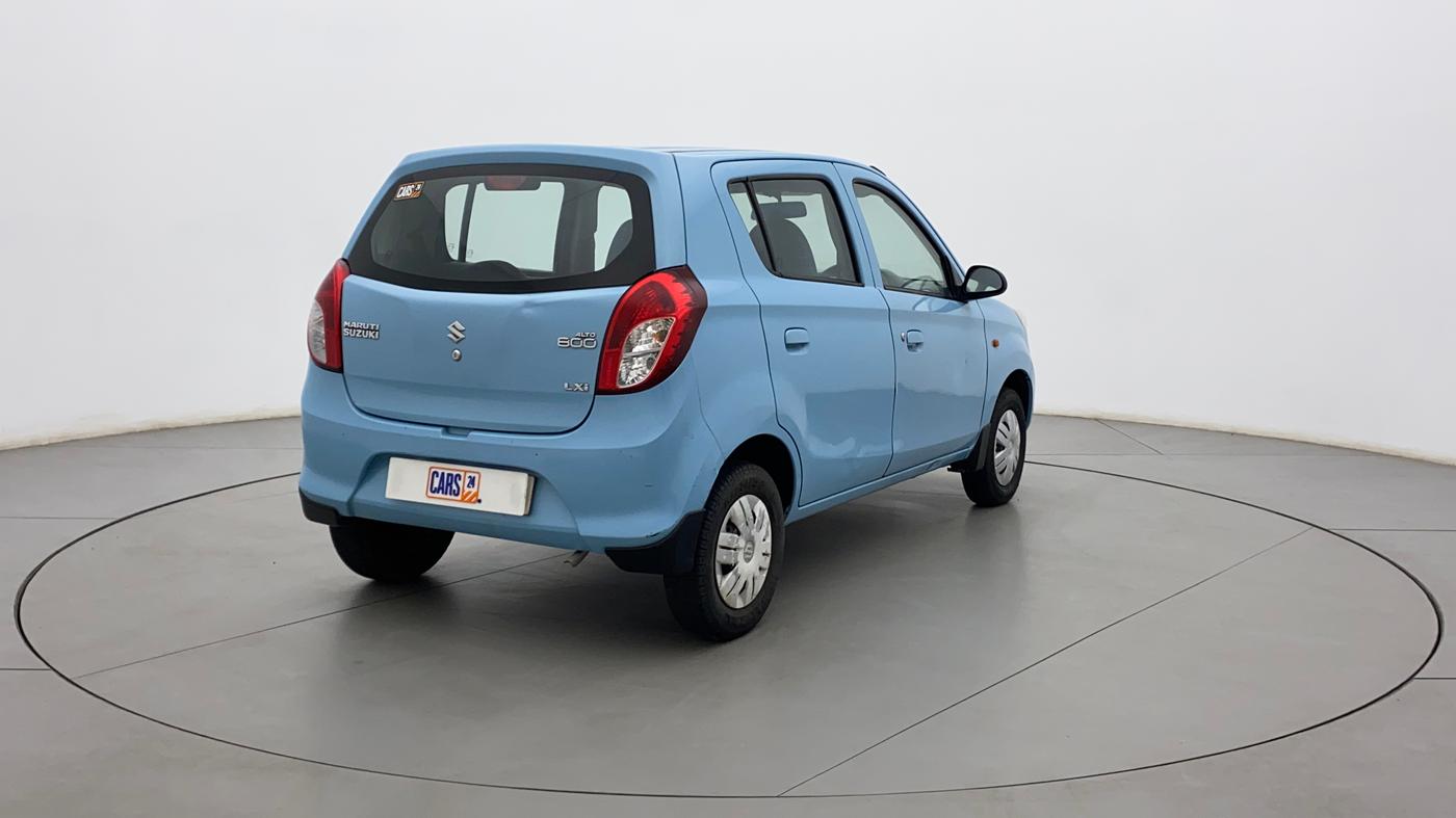 2012 Maruti Alto 800 LXI, Petrol, Manual, 24,919 km, Right Back Diagonal