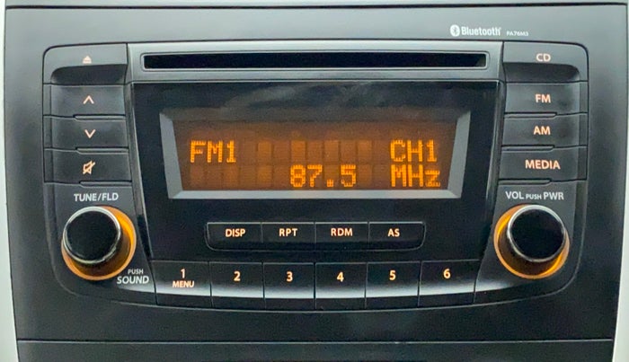 2017 Maruti Celerio ZXI (O), CNG, Manual, 69,819 km, Infotainment System