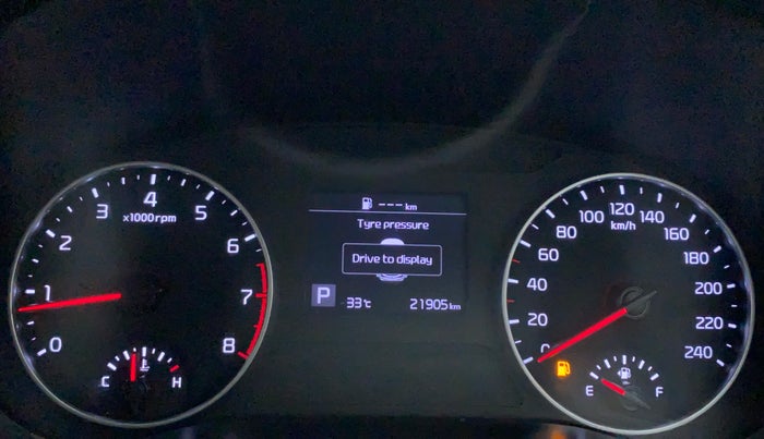 2020 KIA SELTOS HTX AT PETROL, Petrol, Automatic, 22,755 km, Odometer Image