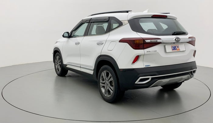 2020 KIA SELTOS HTX AT PETROL, Petrol, Automatic, 22,755 km, Left Back Diagonal