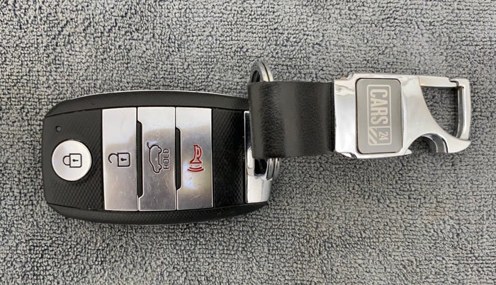 2020 KIA SELTOS HTX AT PETROL, Petrol, Automatic, 22,755 km, Key Close Up