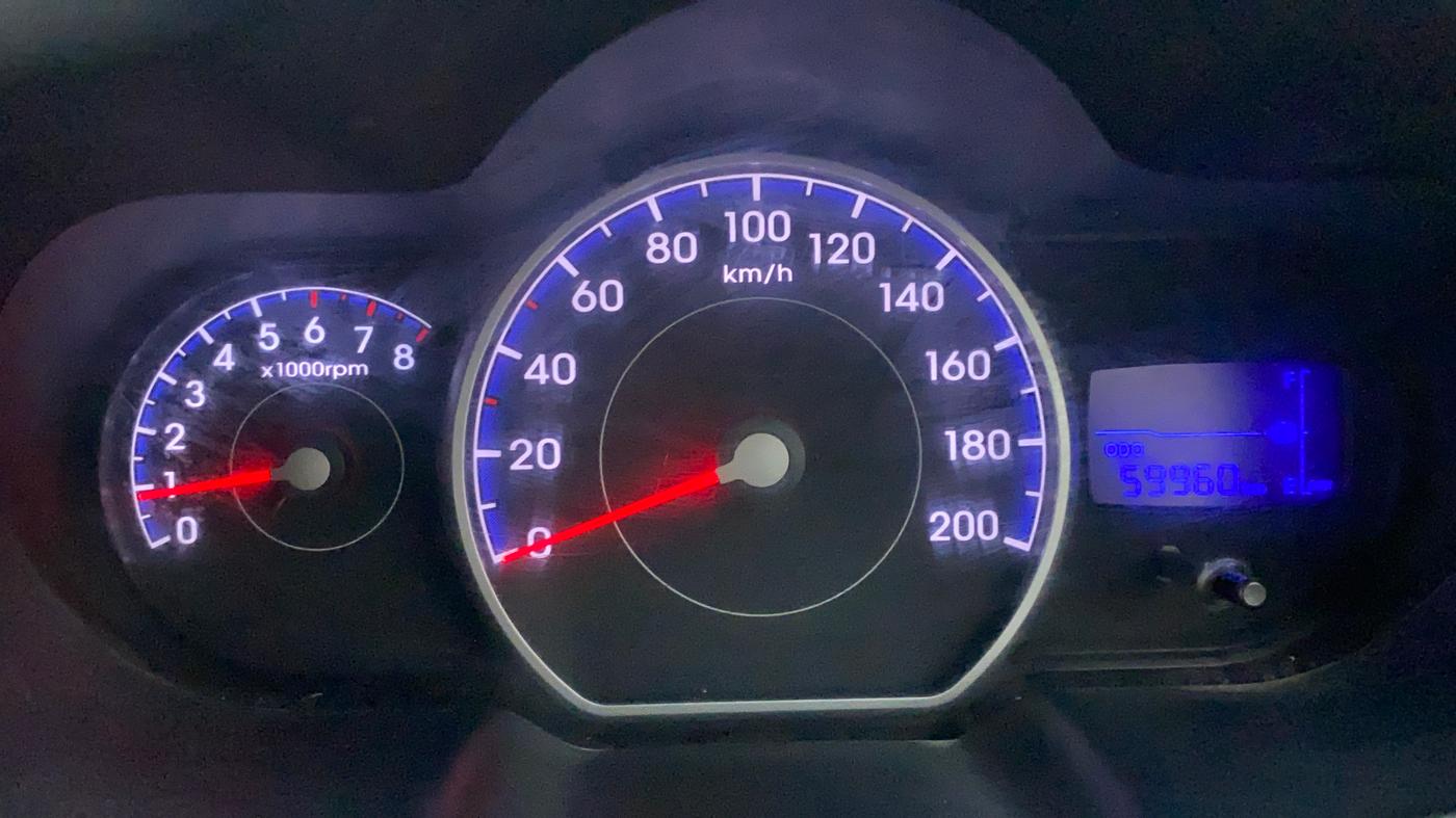 2011 Hyundai i10 ERA 1.1, Petrol, Manual, 60,075 km, Odometer Image