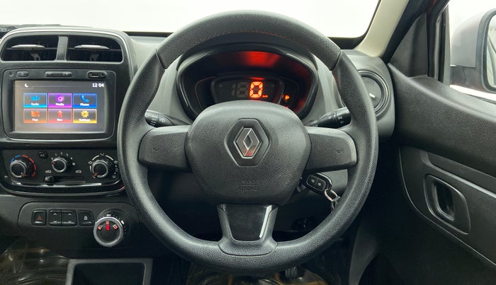 2017 Renault Kwid RXT 1.0 EASY-R AT OPTION, Petrol, Automatic, 38,155 km, Steering Wheel Close Up