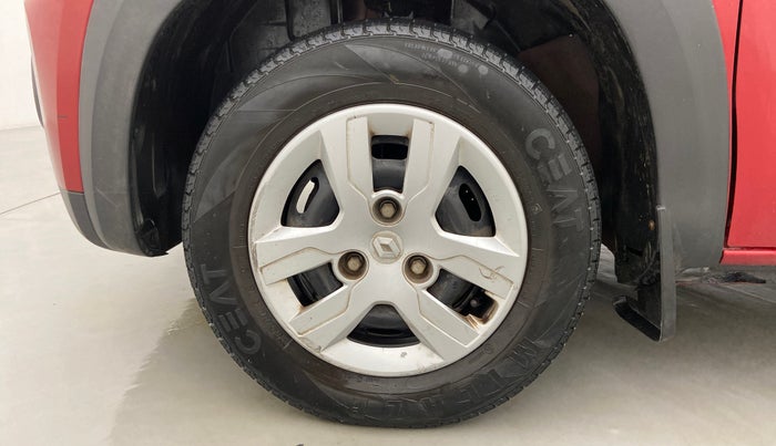 2017 Renault Kwid RXT 1.0 EASY-R AT OPTION, Petrol, Automatic, 38,155 km, Left Front Wheel