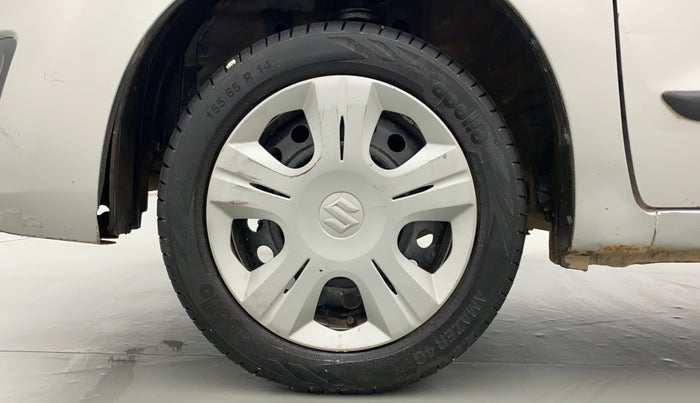2015 Maruti Wagon R 1.0 VXI, CNG, Manual, 91,610 km, Left Front Wheel
