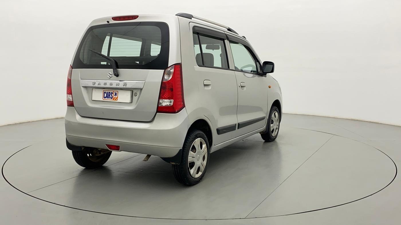 2015 Maruti Wagon R 1.0 VXI, CNG, Manual, 91,610 km, Right Back Diagonal