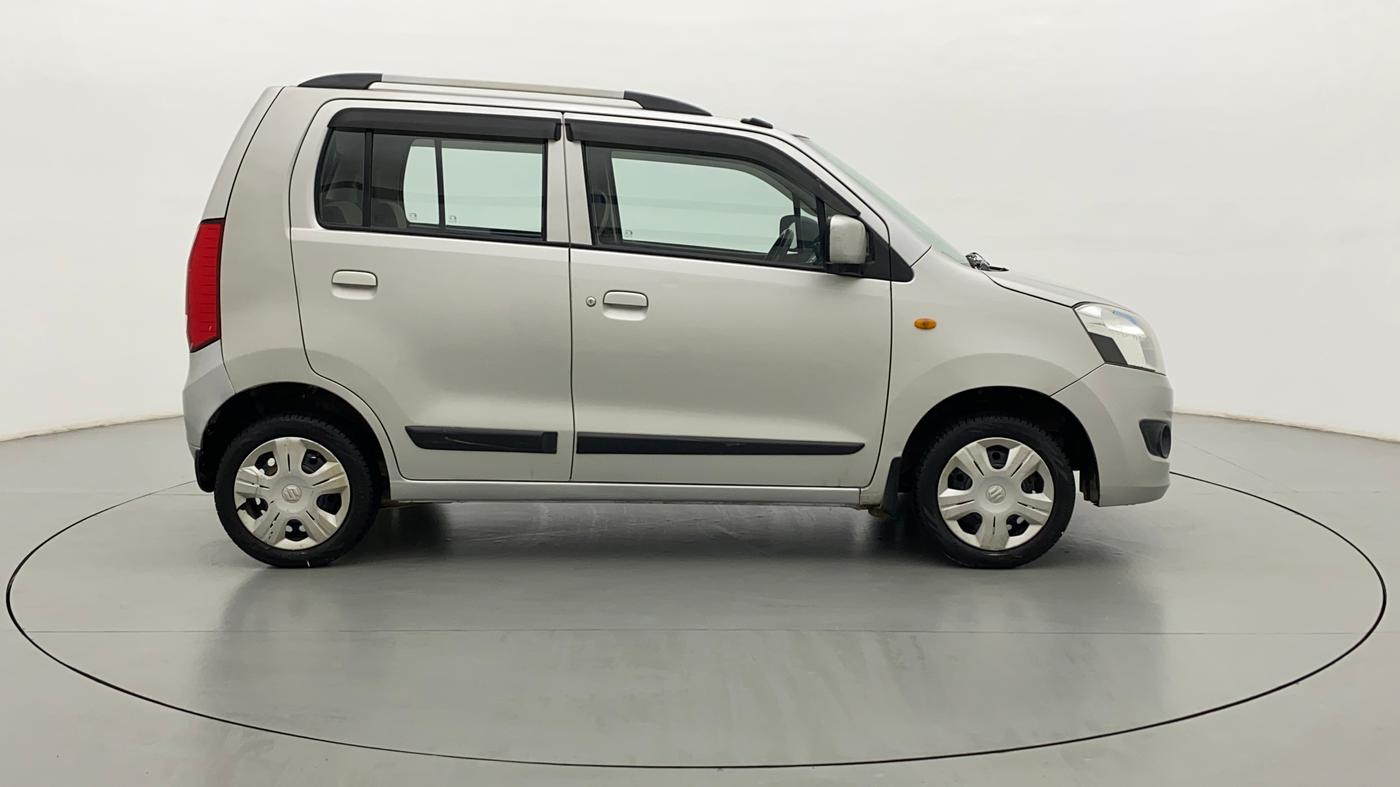 2015 Maruti Wagon R 1.0 VXI, CNG, Manual, 91,610 km, Right Side View