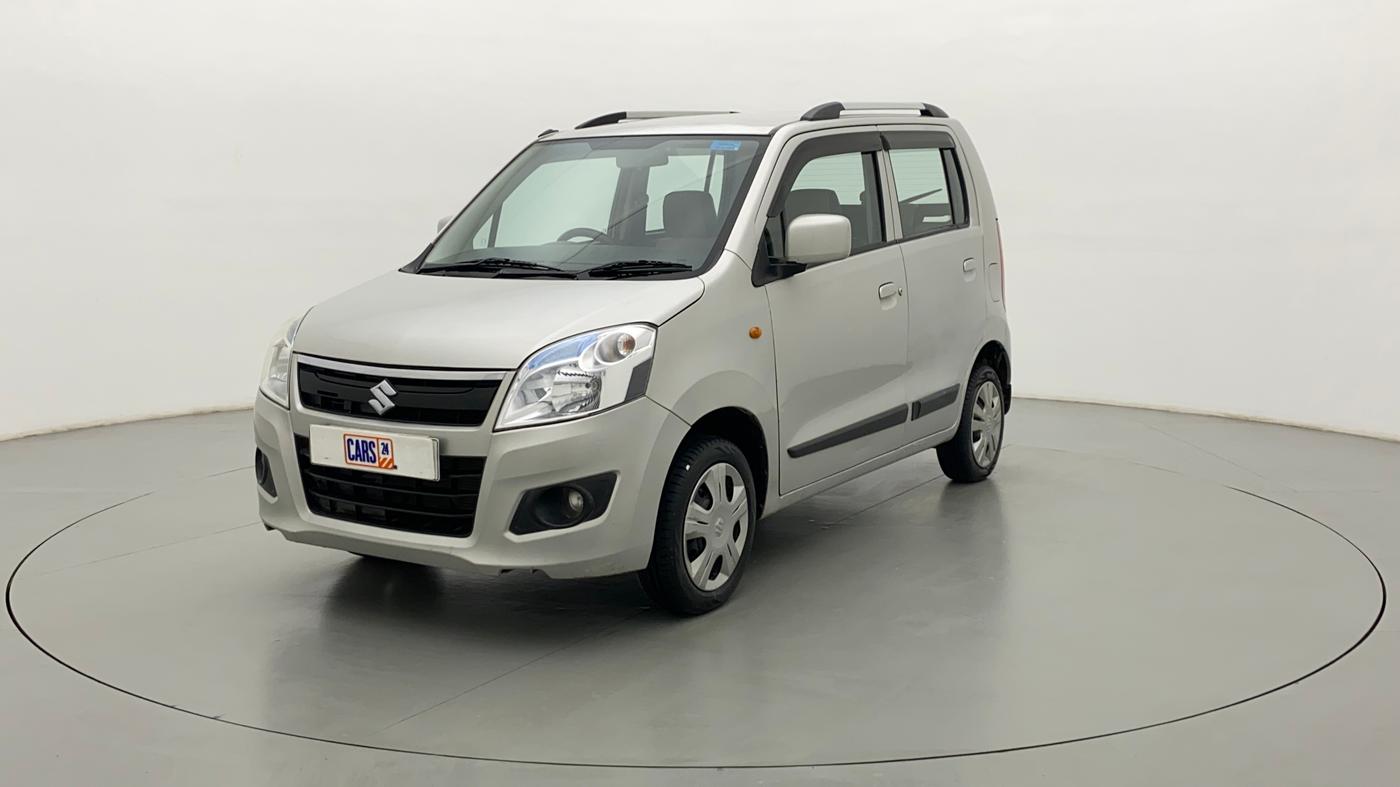 2015 Maruti Wagon R 1.0 VXI, CNG, Manual, 91,610 km, Left Front Diagonal