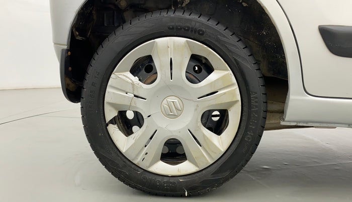 2015 Maruti Wagon R 1.0 VXI, CNG, Manual, 91,610 km, Right Rear Wheel