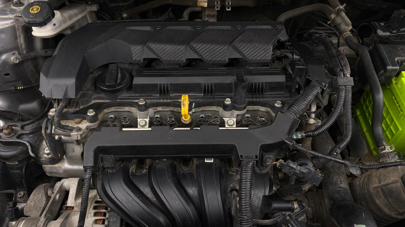 2021 KIA SELTOS HTK PLUS 1.5, Petrol, Manual, 1,23,382 km, Engine View