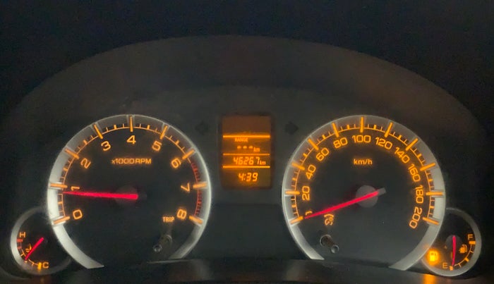 2012 Maruti Swift Dzire VXI, Petrol, Manual, 46,392 km, Odometer Image
