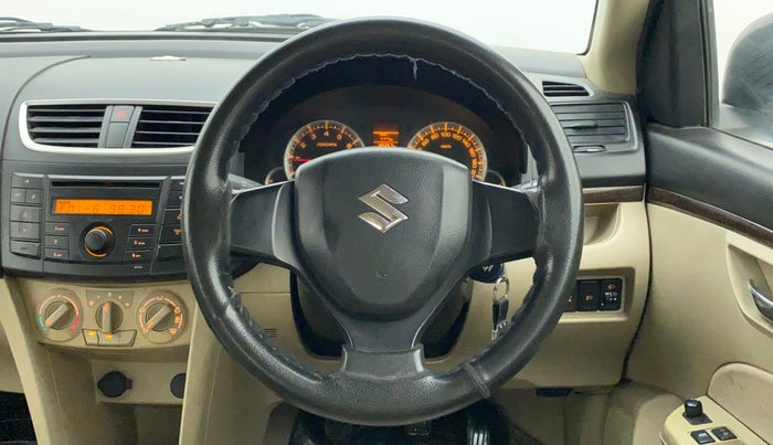 2012 Maruti Swift Dzire VXI, Petrol, Manual, 46,392 km, Steering Wheel Close Up