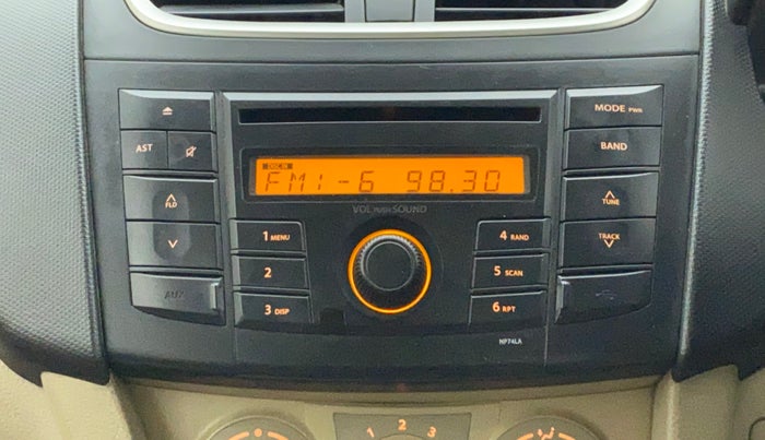 2012 Maruti Swift Dzire VXI, Petrol, Manual, 46,392 km, Infotainment System