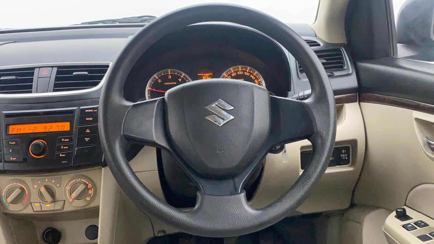 2012 Maruti Swift Dzire VDI, Diesel, Manual, 58,315 km, Steering Wheel Close Up