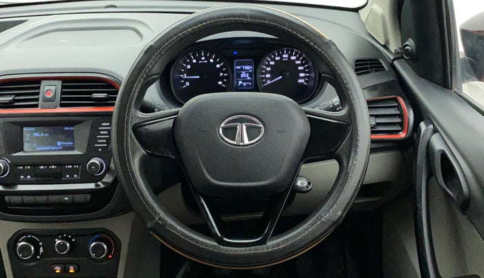 2017 Tata Tiago WIZZ EDITION PETROL, Petrol, Manual, 77,864 km, Steering Wheel Close Up
