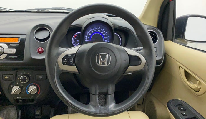 2015 Honda Brio S MT, Petrol, Manual, 34,043 km, Steering Wheel Close Up