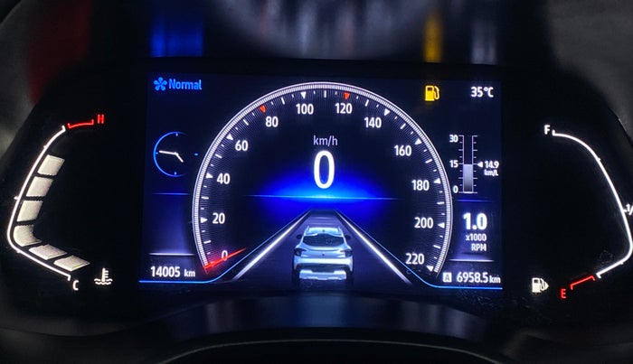 2024 Renault Kiger RXZ MT, Petrol, Manual, 14,005 km, Odometer Image