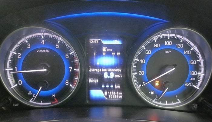 2016 Maruti Baleno ALPHA PETROL 1.2, CNG, Manual, 70,450 km, Odometer Image