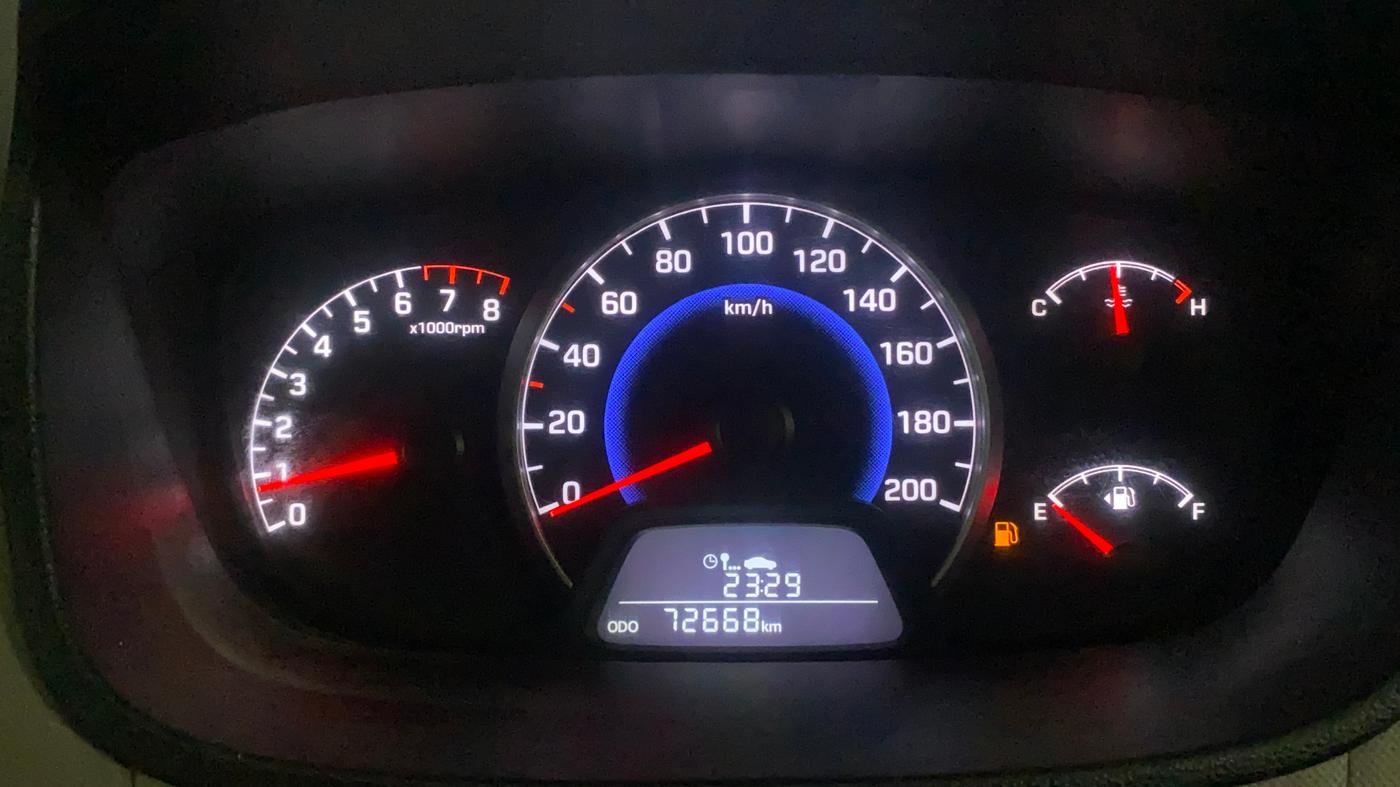 2014 Hyundai Grand i10 ASTA 1.2 KAPPA VTVT, Petrol, Manual, 72,675 km, Odometer Image