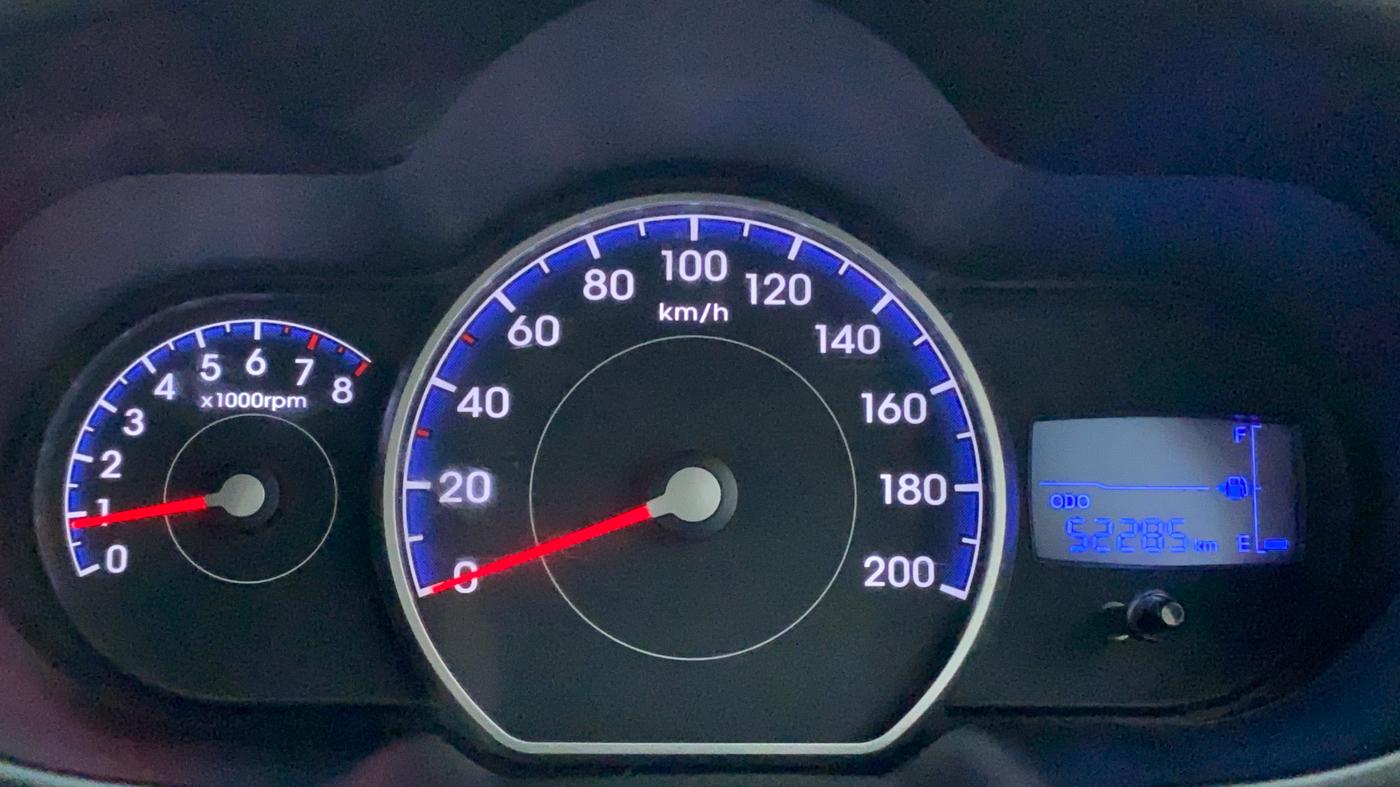 2012 Hyundai i10 MAGNA 1.2, Petrol, Manual, 52,347 km, Odometer Image