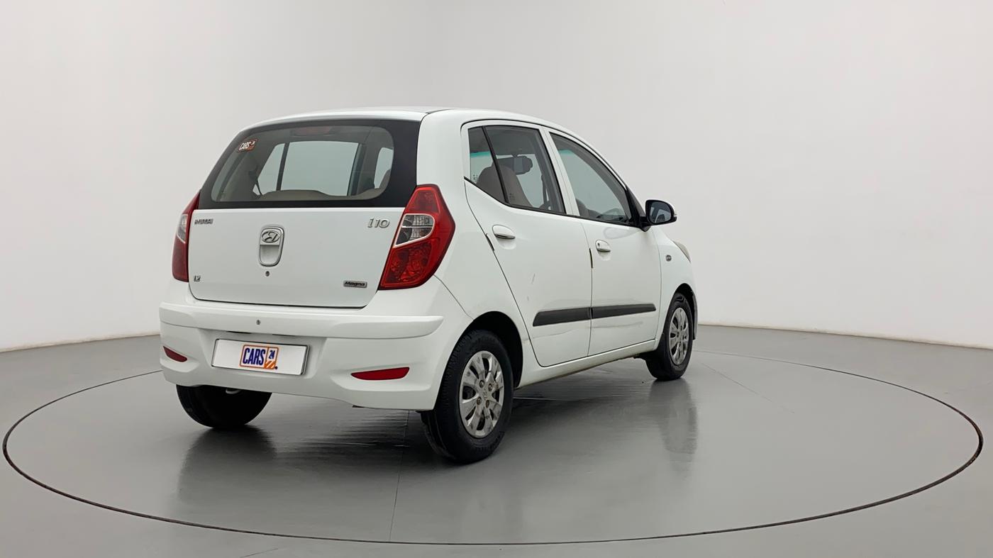 2012 Hyundai i10 MAGNA 1.2, Petrol, Manual, 69,220 km, Right Back Diagonal
