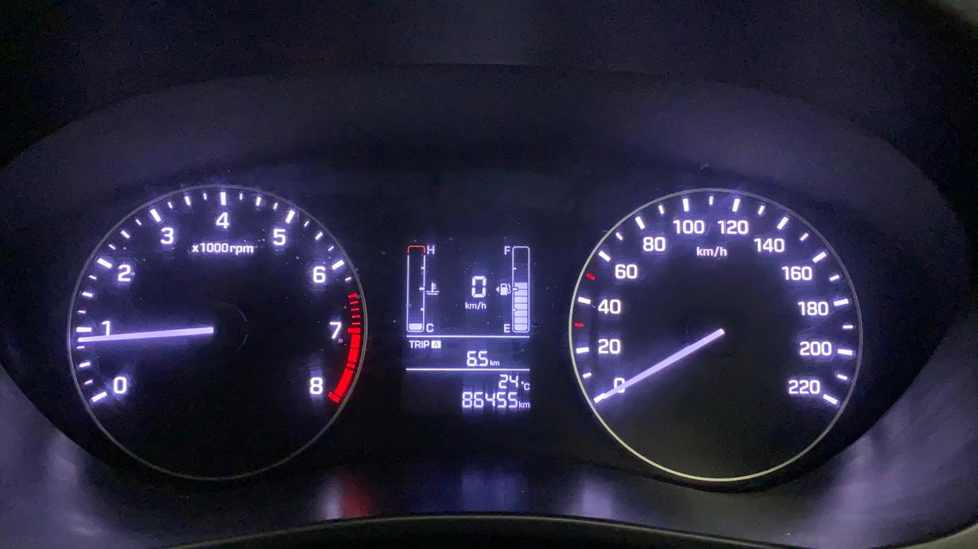 2016 Hyundai Elite i20 SPORTZ 1.2, Petrol, Manual, 86,518 km, Odometer Image