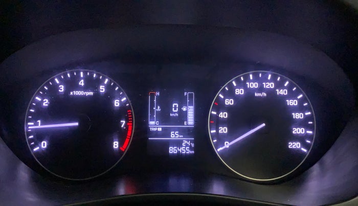 2016 Hyundai Elite i20 SPORTZ 1.2, Petrol, Manual, 86,447 km, Odometer Image