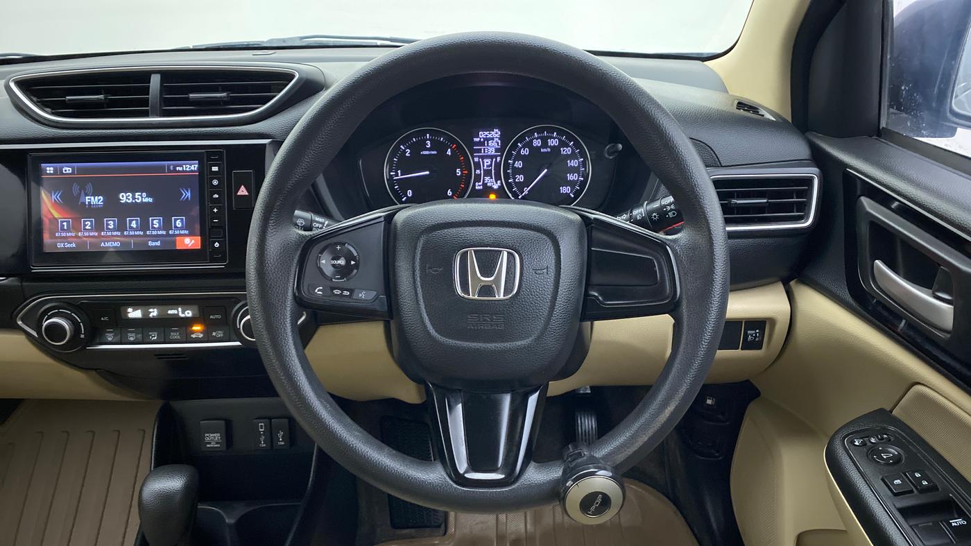 2019 Honda Amaze VX AT I DTEC, Diesel, Automatic, 25,133 km, Steering Wheel Close Up