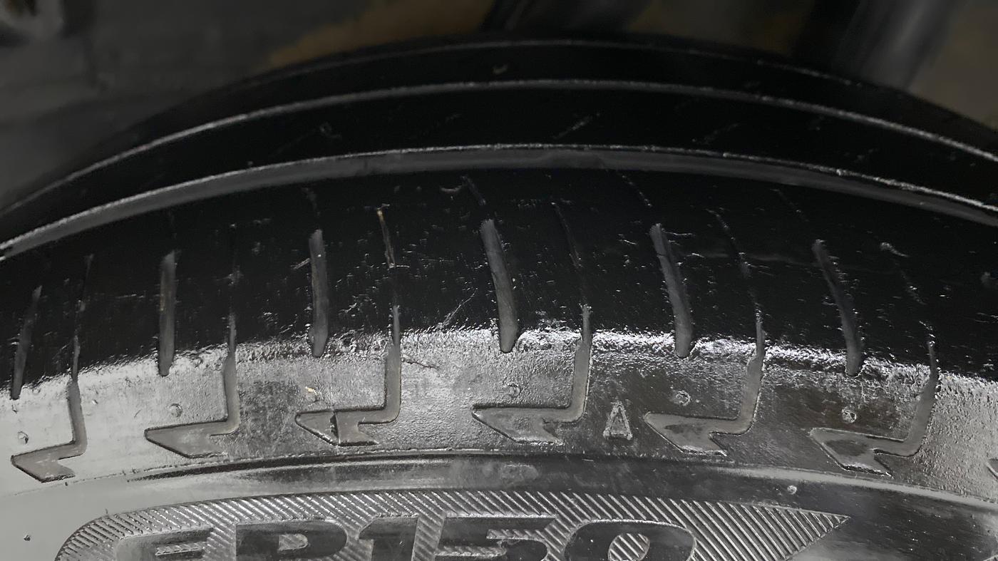 2019 Honda Amaze VX AT I DTEC, Diesel, Automatic, 25,133 km, Left Rear Tyre Tread