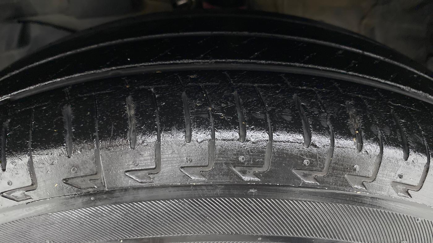 2019 Honda Amaze VX AT I DTEC, Diesel, Automatic, 25,133 km, Left Front Tyre Tread