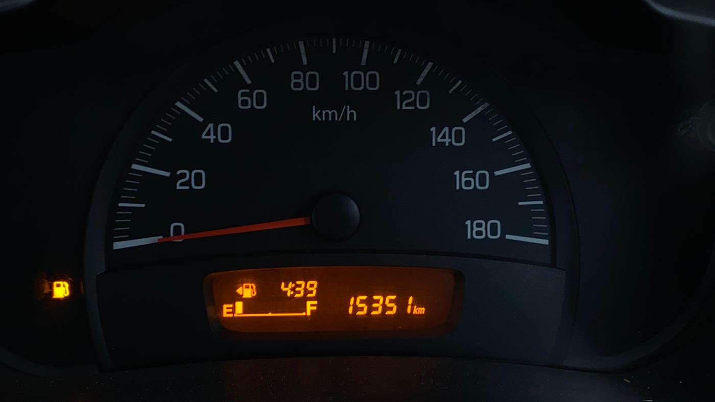2014 Maruti Celerio VXI, Petrol, Manual, 15,355 km, Odometer Image