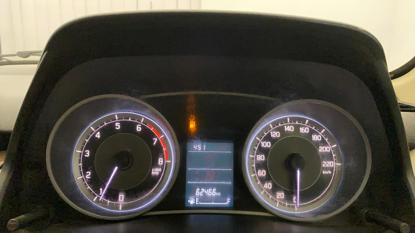 2020 Maruti Dzire VXI, Petrol, Manual, 62,459 km, Odometer Image