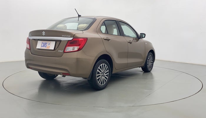 2017 Maruti Dzire ZDI Plus, Diesel, Manual, 60,734 km, Right Back Diagonal (45- Degree) View