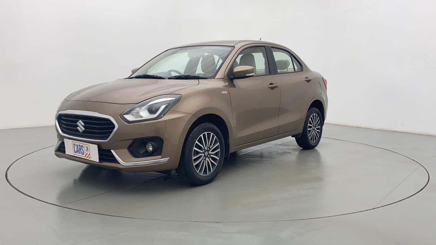 2017 Maruti Dzire ZDI Plus, Diesel, Manual, 60,734 km, Left Front Diagonal (45- Degree) View