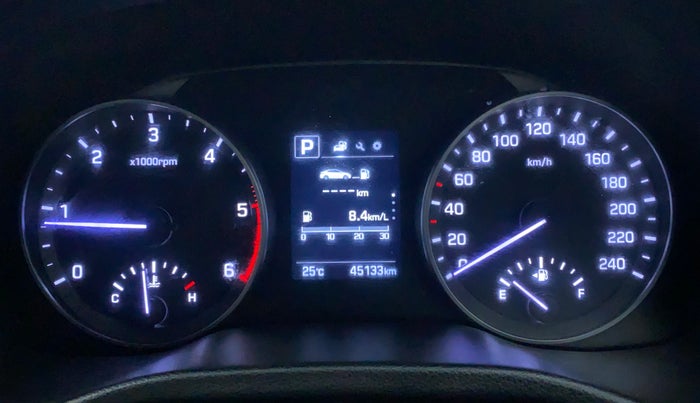 2018 Hyundai New Elantra 1.6 SX AT O, Diesel, Automatic, 45,353 km, Odometer Image