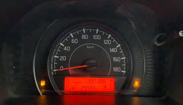 2023 Maruti New Wagon-R LXI CNG 1.0, CNG, Manual, 25,432 km, Odometer Image
