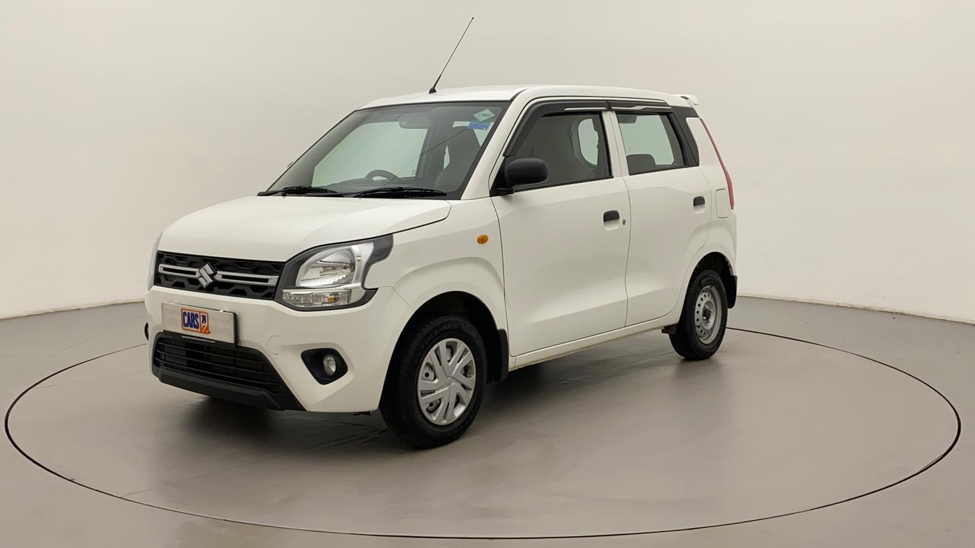 2023 Maruti New Wagon-R LXI CNG 1.0, CNG, Manual, 25,432 km, Left Front Diagonal