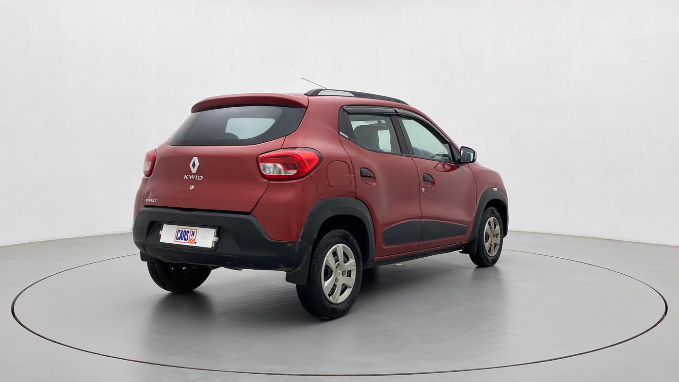 2019 Renault Kwid RXT 1.0 (O), Petrol, Manual, 65,307 km, Right Back Diagonal