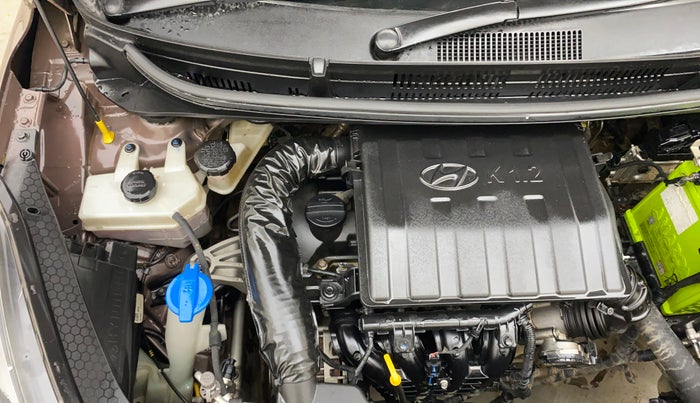 2020 Hyundai AURA S 1.2 AMT, Petrol, Automatic, 86,724 km, Engine View - Right