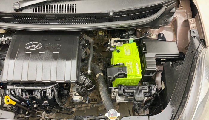 2020 Hyundai AURA S 1.2 AMT, Petrol, Automatic, 86,724 km, Engine View - Left