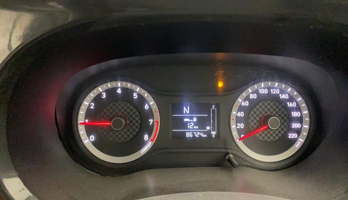 2020 Hyundai AURA S 1.2 AMT, Petrol, Automatic, 86,724 km, Odometer Image