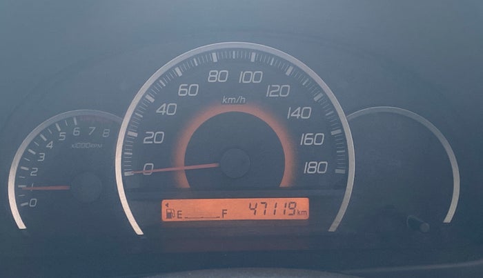 2013 Maruti Wagon R 1.0 VXI, Petrol, Manual, 47,083 km, Odometer Image