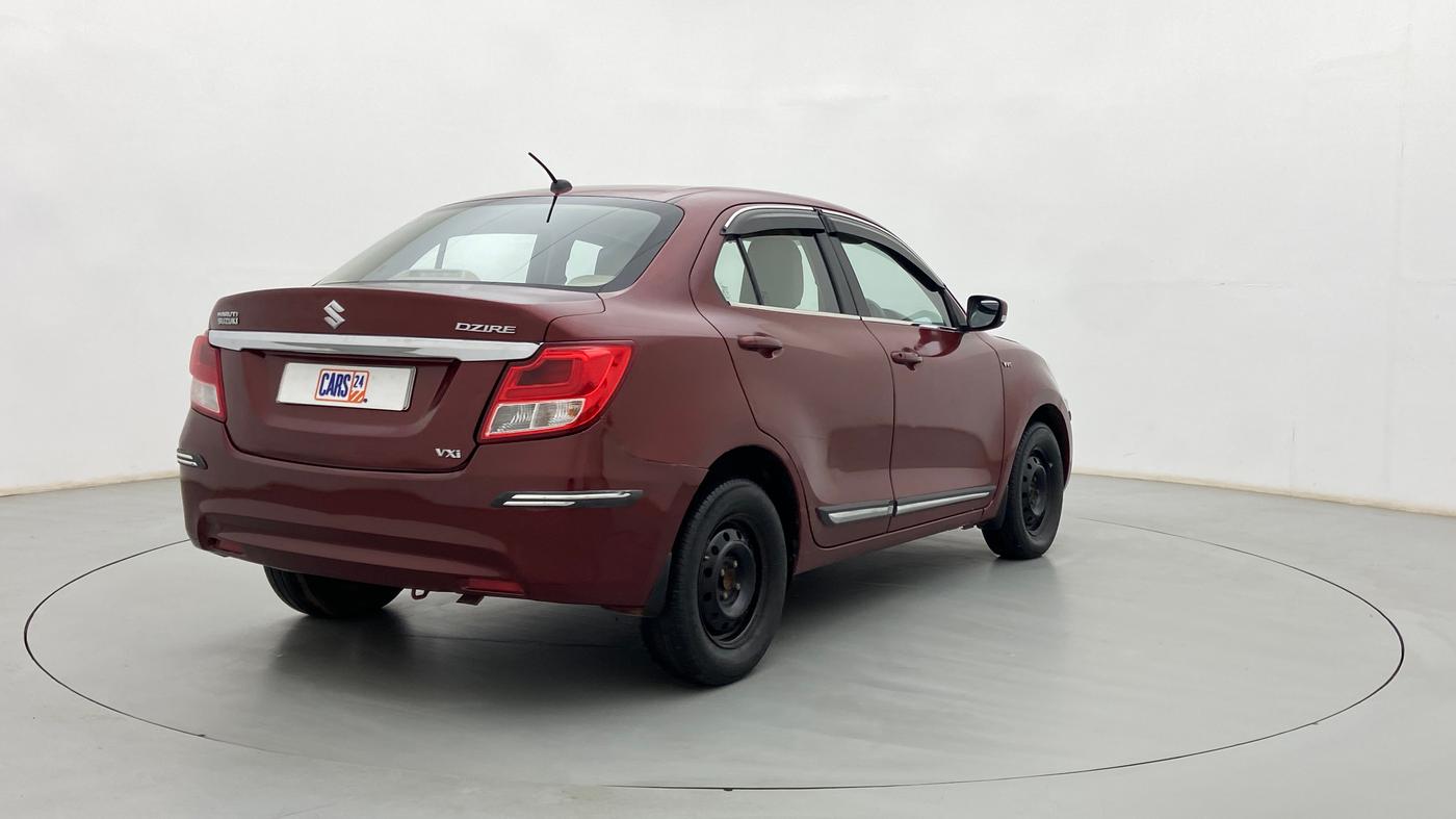 2017 Maruti Dzire VXI, Petrol, Manual, 60,068 km, Right Back Diagonal