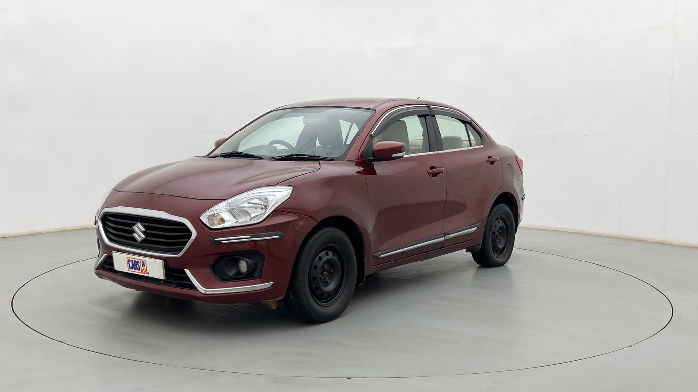 2017 Maruti Dzire VXI, Petrol, Manual, 60,068 km, Left Front Diagonal