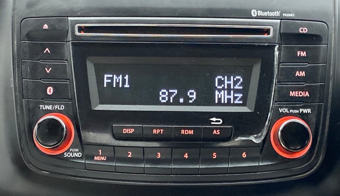 2017 Maruti Dzire VXI, Petrol, Manual, 60,068 km, Infotainment System