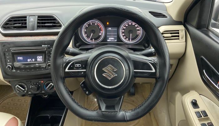 2017 Maruti Dzire VXI, Petrol, Manual, 60,068 km, Steering Wheel Close Up