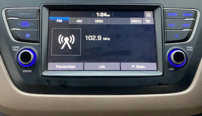 2019 Hyundai Elite i20 SPORTZ PLUS 1.2, Petrol, Manual, 90,453 km, Infotainment System