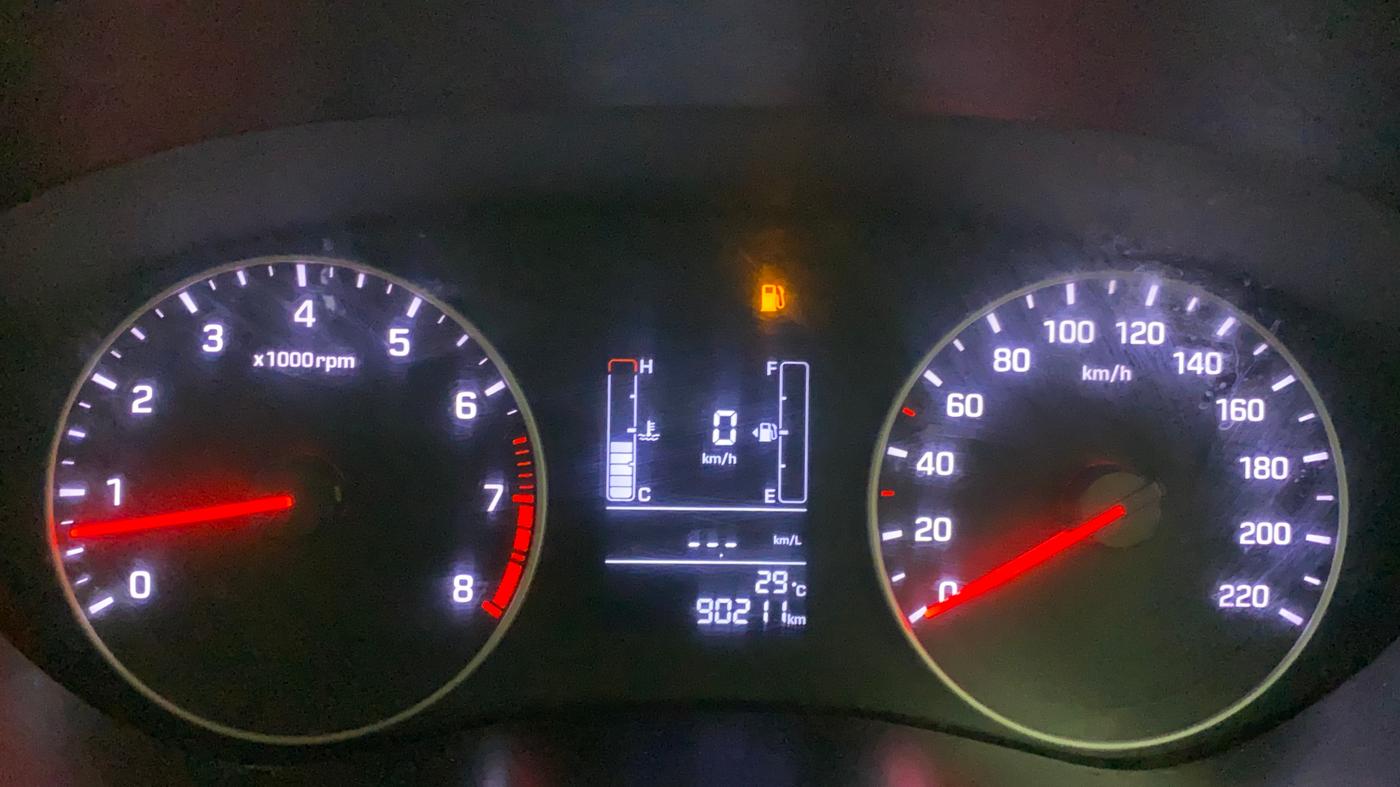 2019 Hyundai Elite i20 SPORTZ PLUS 1.2, Petrol, Manual, 90,453 km, Odometer Image