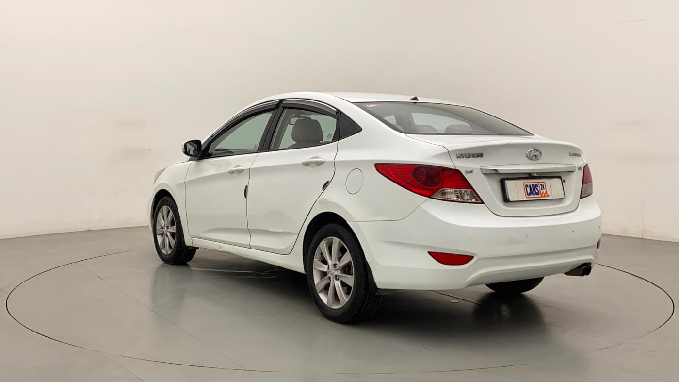2013 Hyundai Verna FLUIDIC 1.6 CRDI SX, Diesel, Manual, 1,43,268 km, Left Back Diagonal